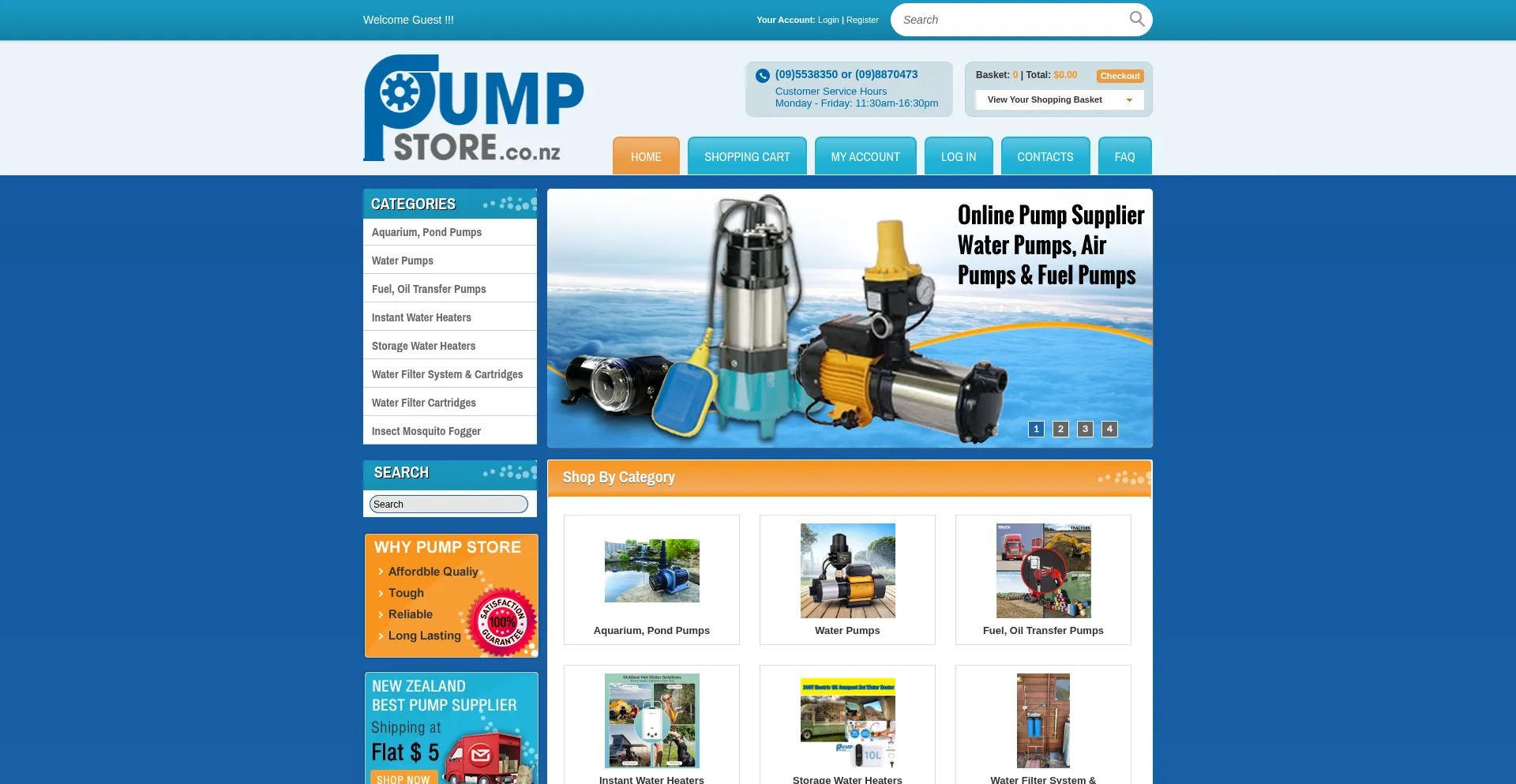 Pumpstore.co.nz