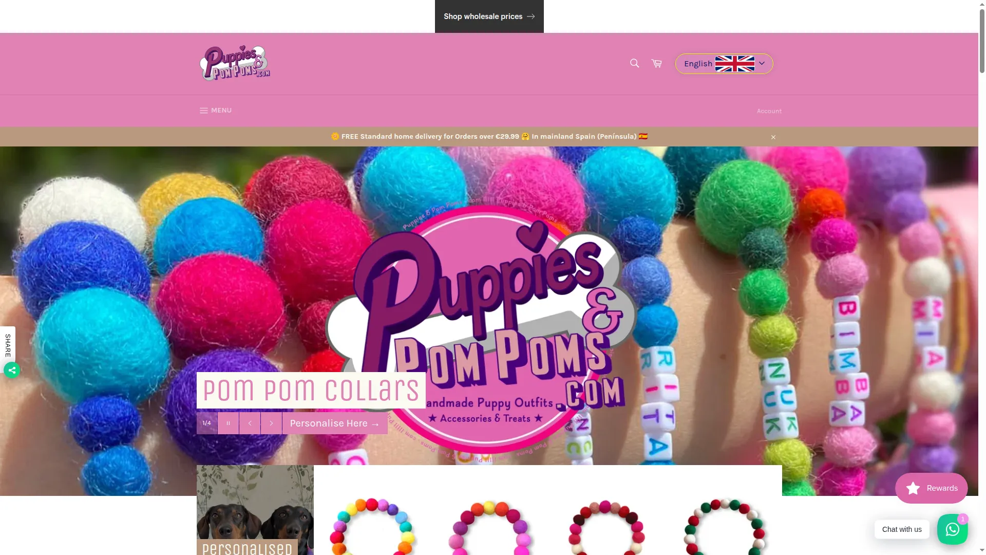 Puppiesandpompoms.com