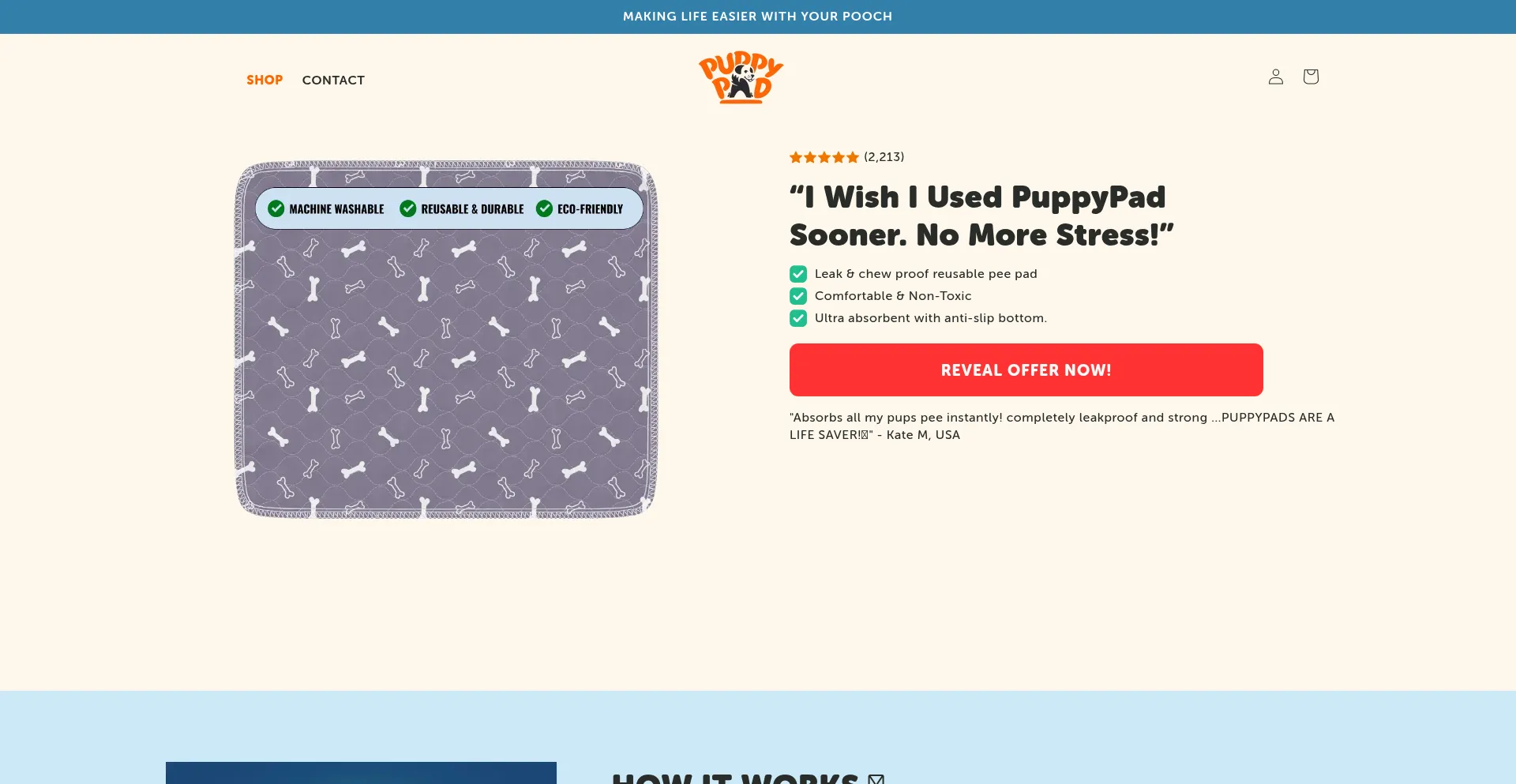 Puppypad.co Screenshot