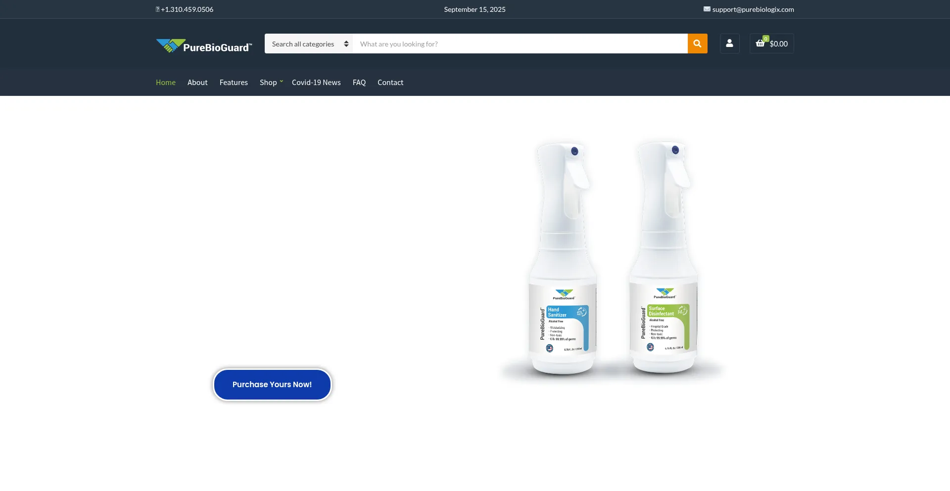 ¿És Seguro y Confiable Purebiologix.com?