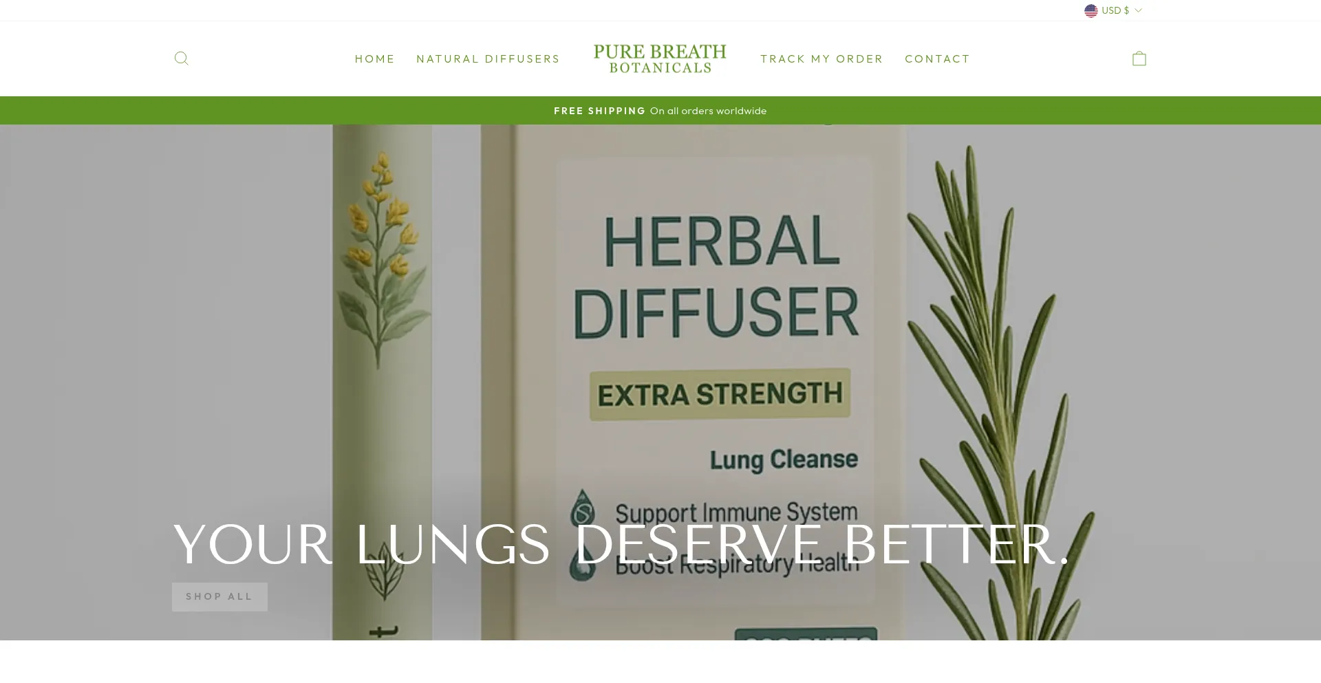 ¿És Seguro y Confiable Purebreathbotanicals.com?