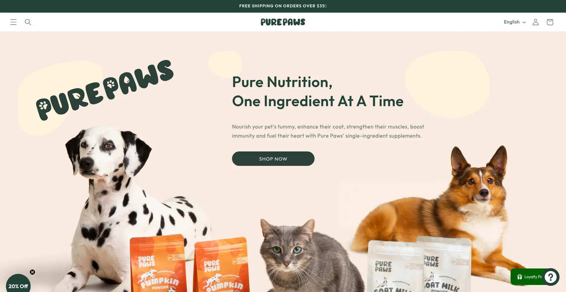 ¿És Seguro y Confiable Purepawspet.com?