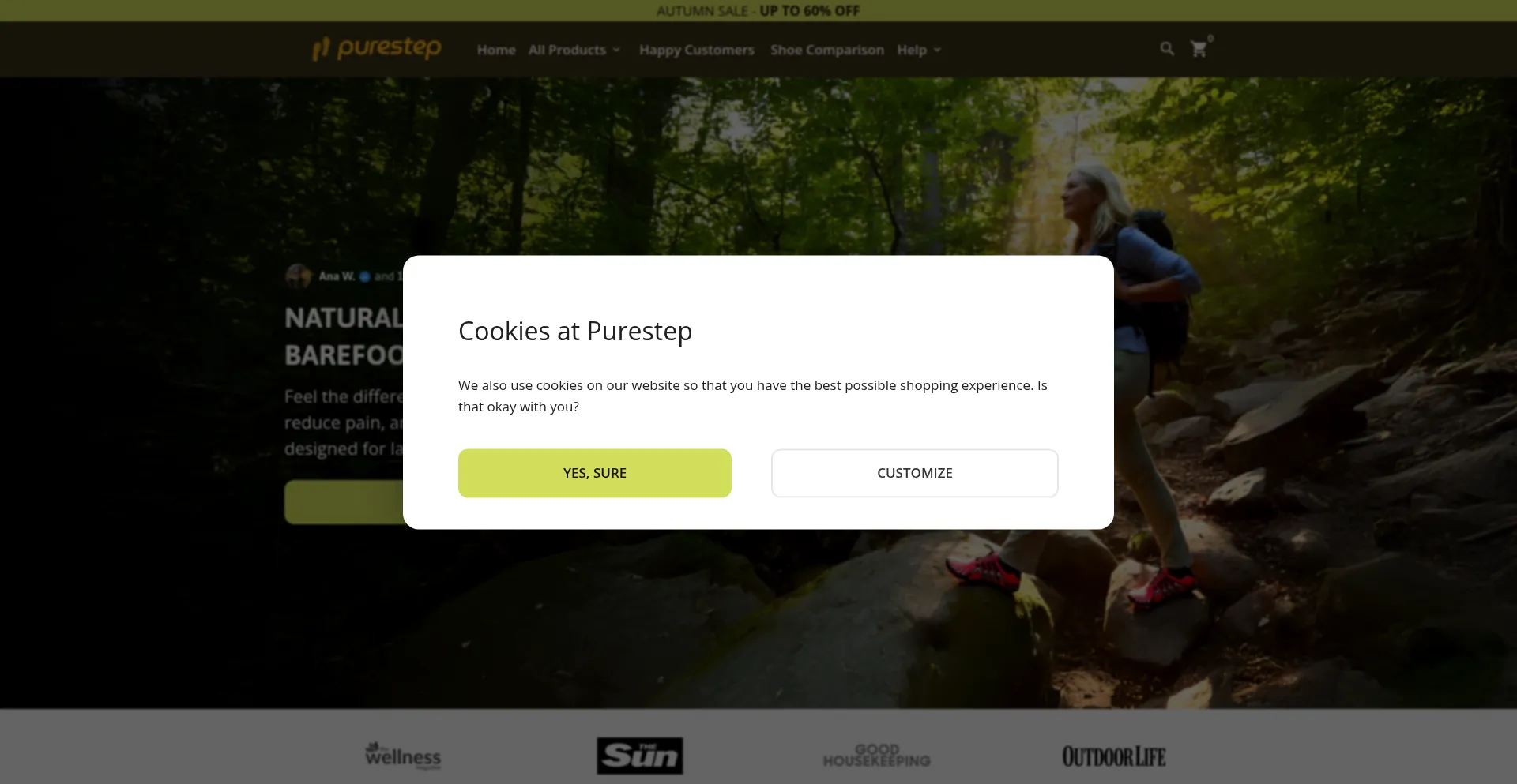 ¿És Seguro y Confiable Purestep.co.uk?