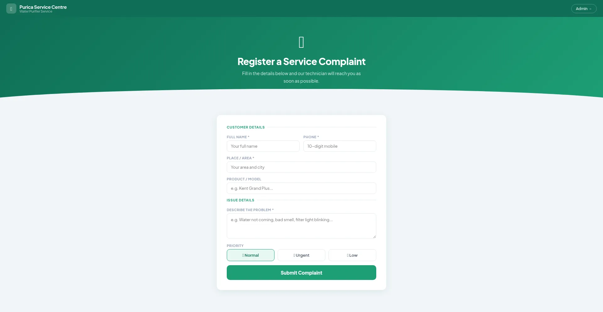 Puricaservice.online