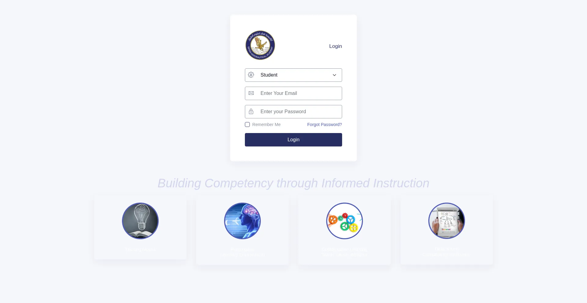 Website screenshot of Qaa.aviawiz.com
