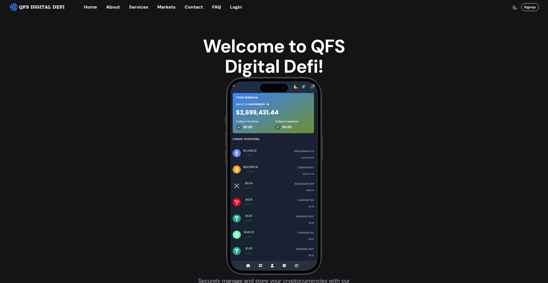 Qfs-digitaldefi.com Screenshot