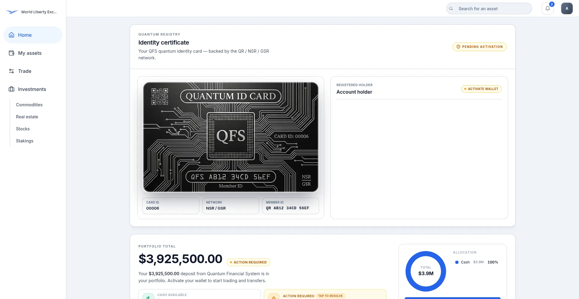 Qfscardregistry.com
