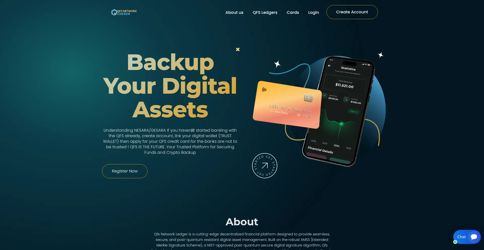 ¿És Seguro y Confiable Qfsgloballedger.ltd?