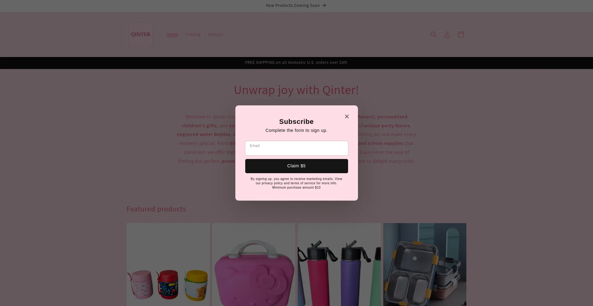 ¿És Seguro y Confiable Qinterinc.com?