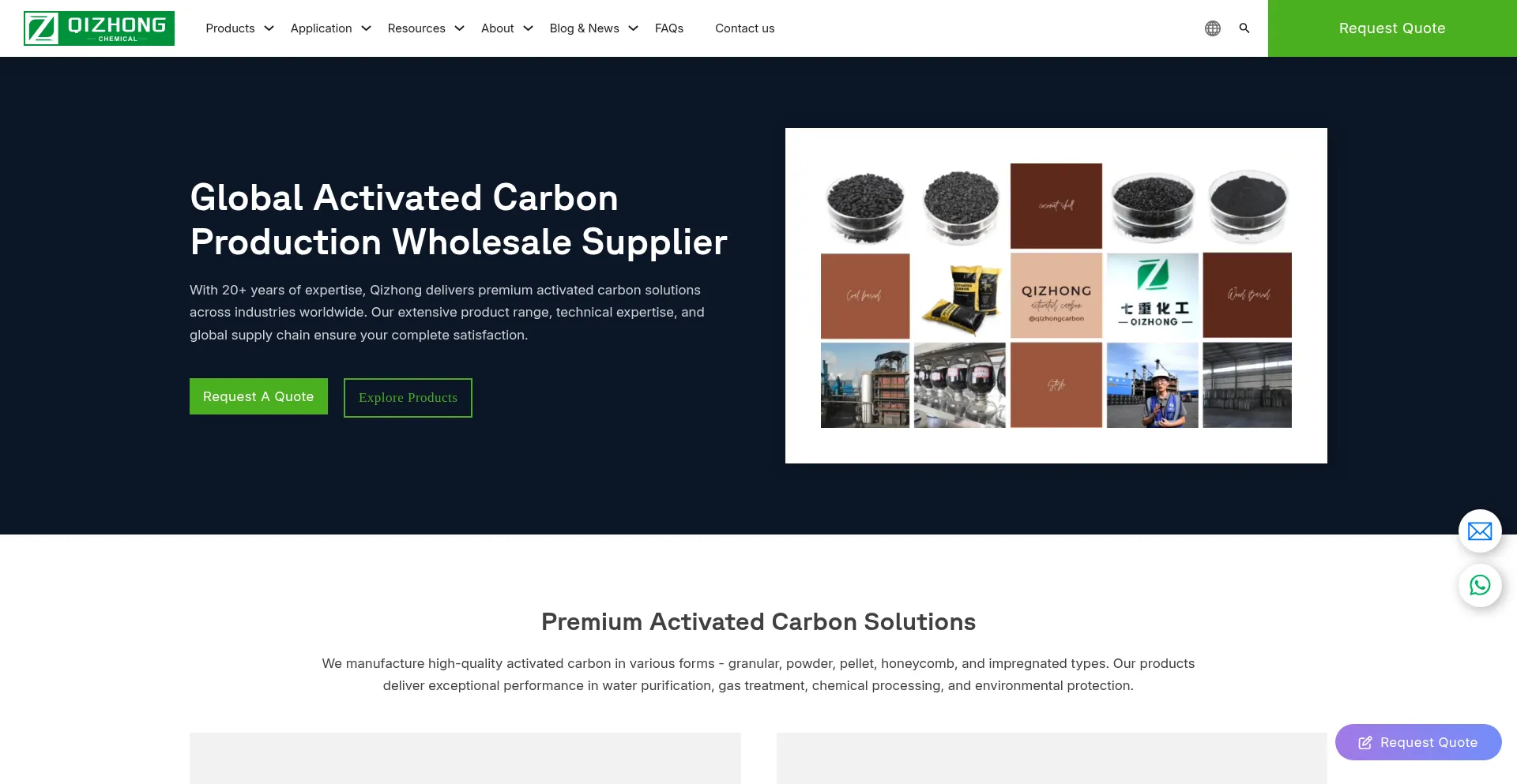 ¿És Seguro y Confiable Qizhongcarbon.com?