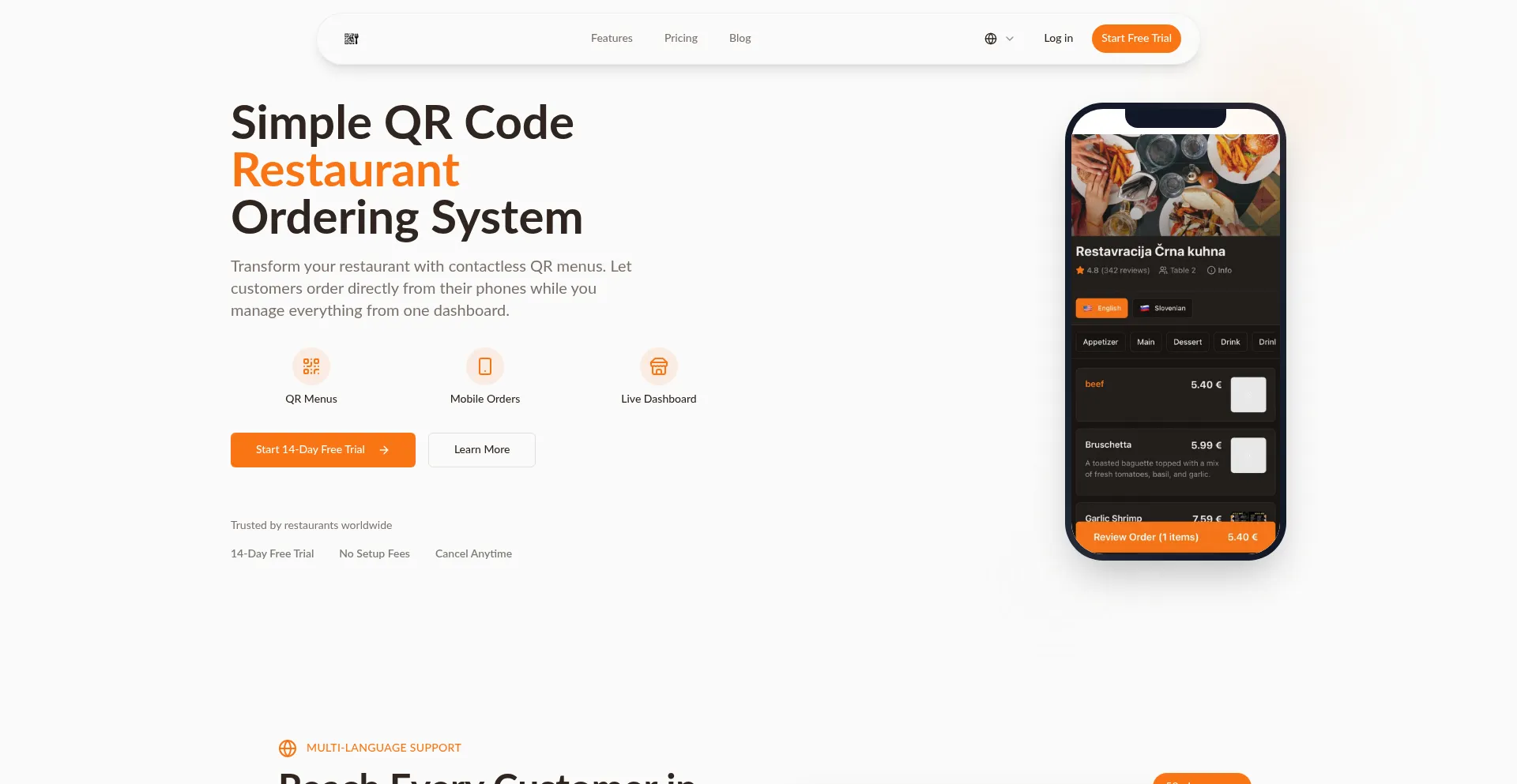 ¿És Seguro y Confiable Qr-order.me?