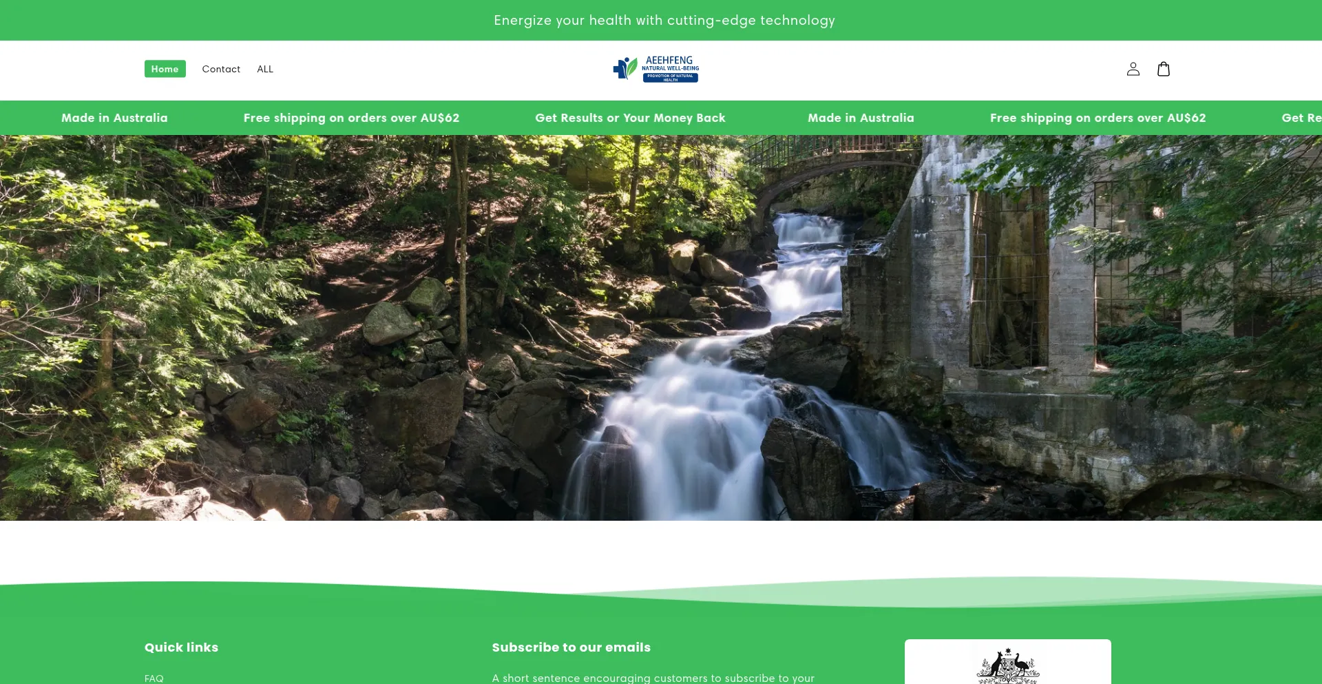 Website screenshot of Qrqqc.com