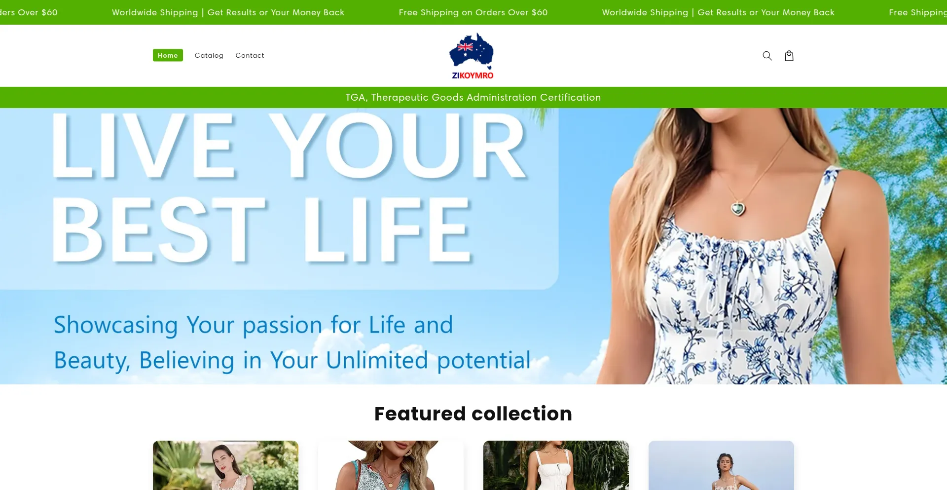 Website screenshot of Qtadly.com