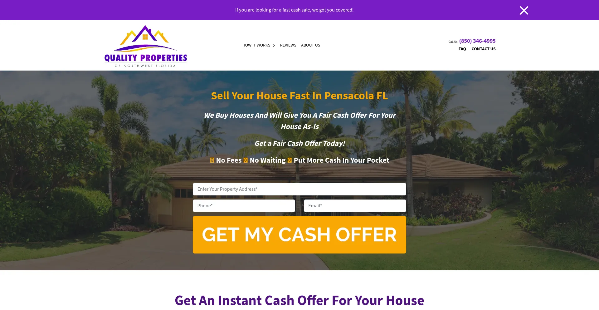 ¿És Seguro y Confiable Qualitypropertiescashbuyer.com?