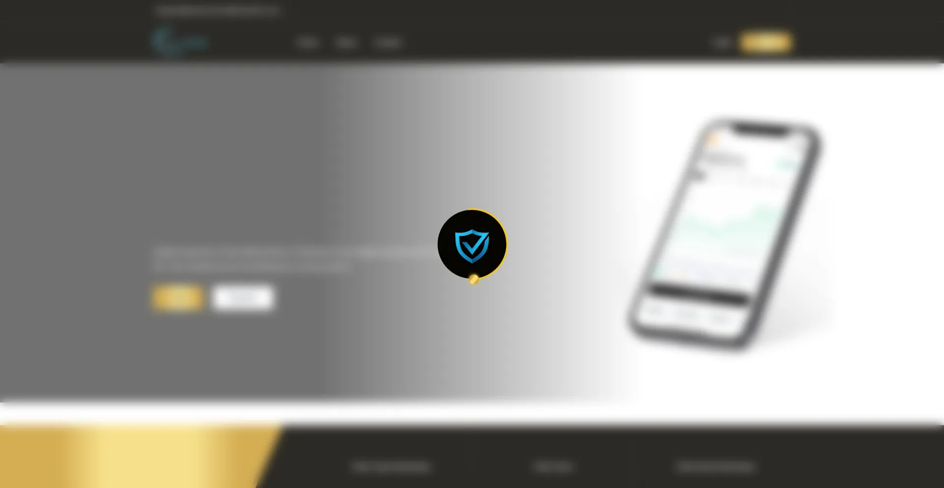 Website screenshot of Quantumcloudblockchain.com