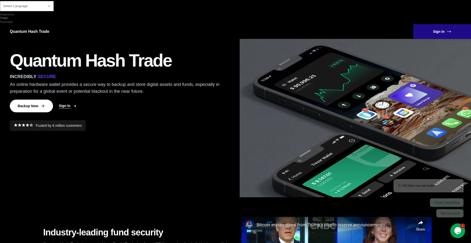 ¿És Seguro y Confiable Quantumhashtrade.com?