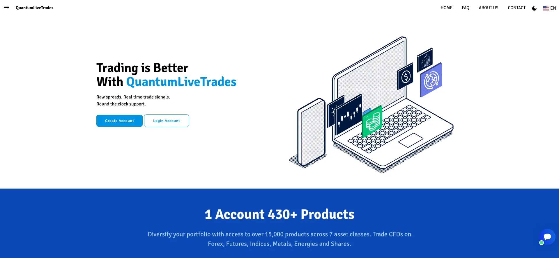 Quantumlivetrades.com