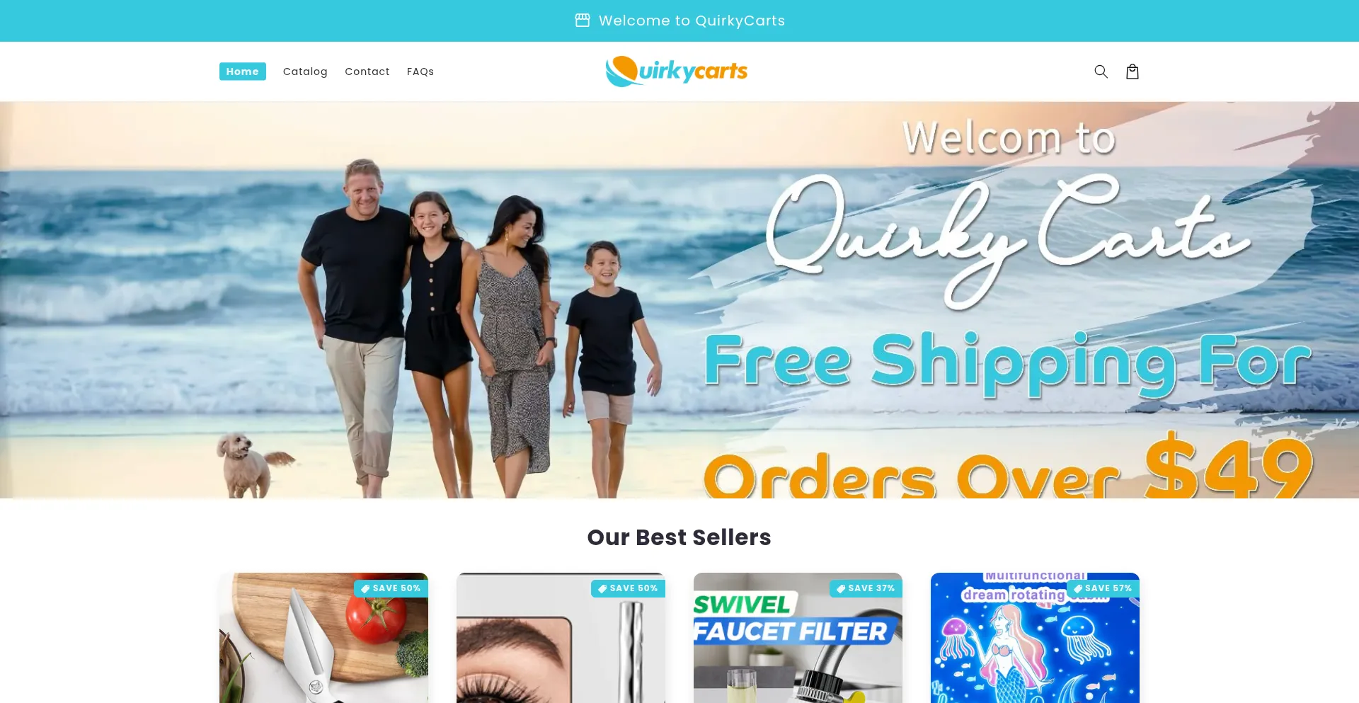 ¿És Seguro y Confiable Quirkycarts.com?
