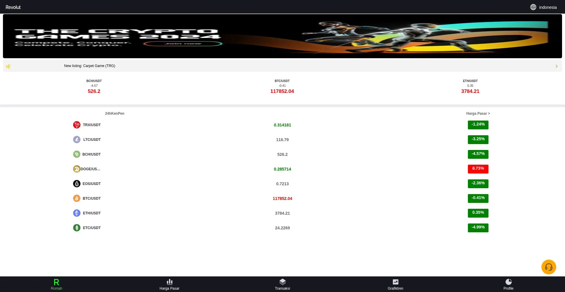 Website screenshot of R126.xyz