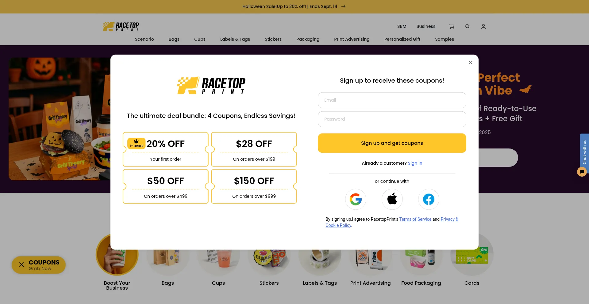 ¿És Seguro y Confiable Racetopprint.com?