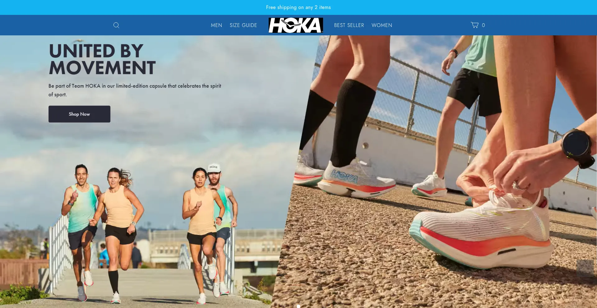 Website screenshot of Raclubs.shop