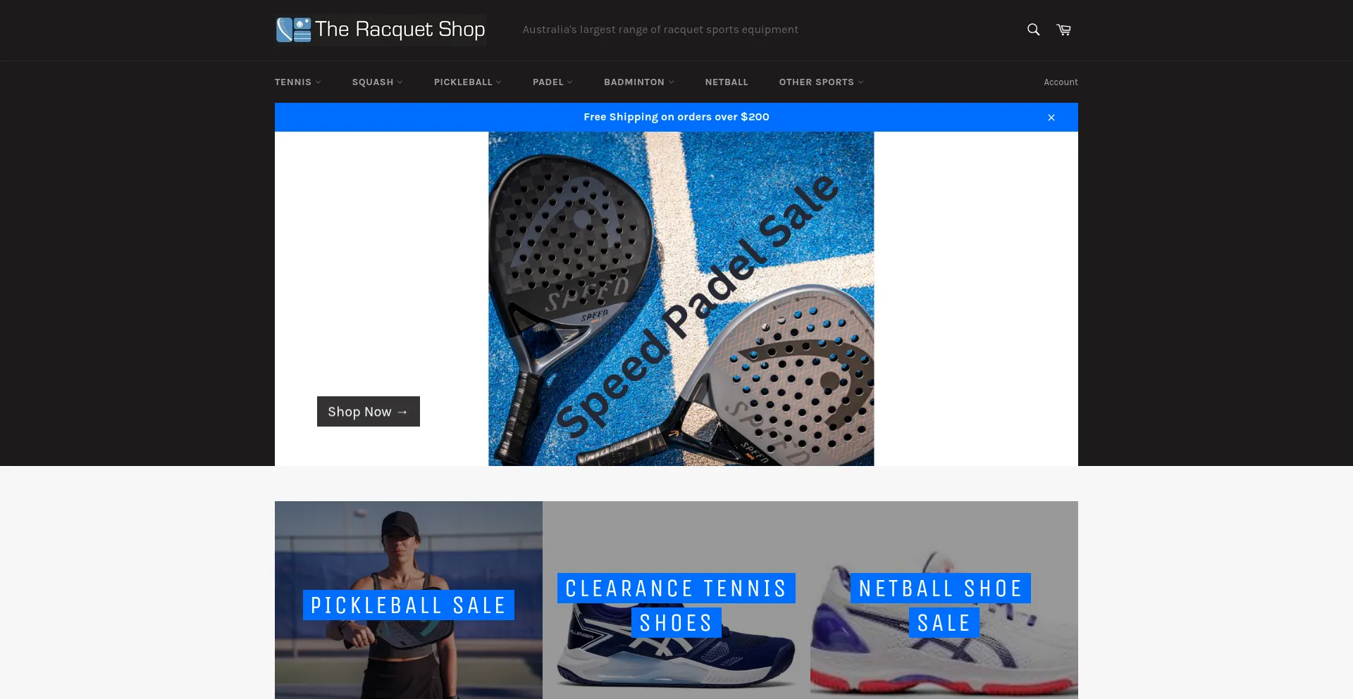 ¿És Seguro y Confiable Racquetshop.com.au?