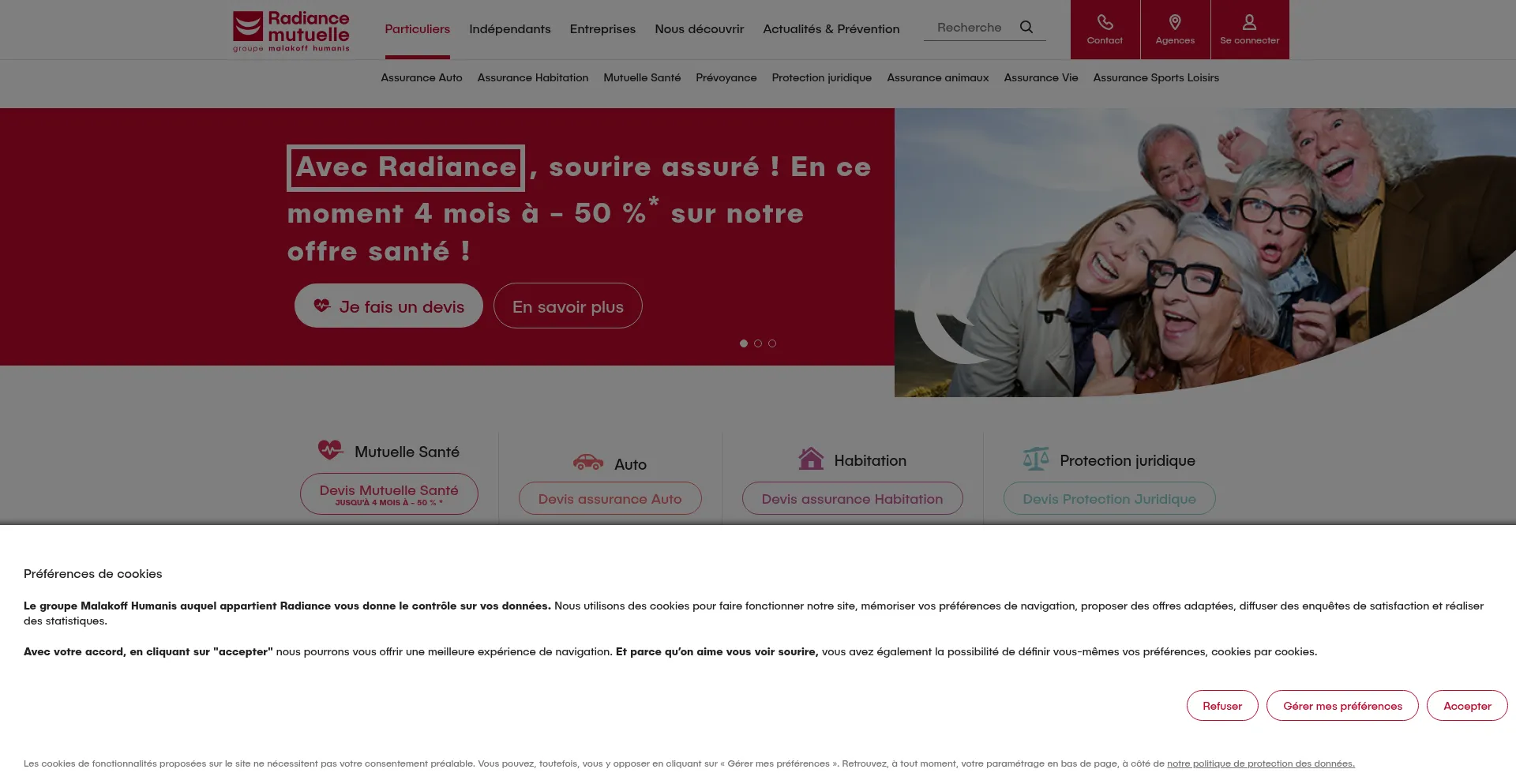¿És Seguro y Confiable Radiance.fr?