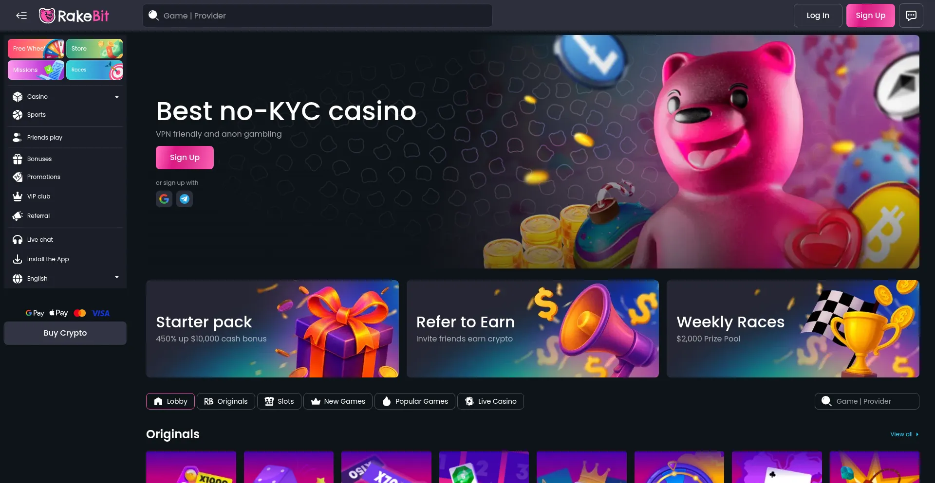 ¿És Seguro y Confiable Rakebit.com?