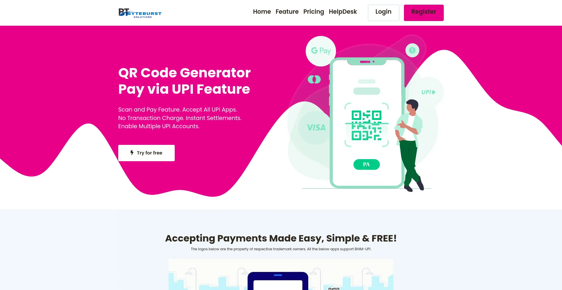 Website screenshot of Ramhostpay.shop