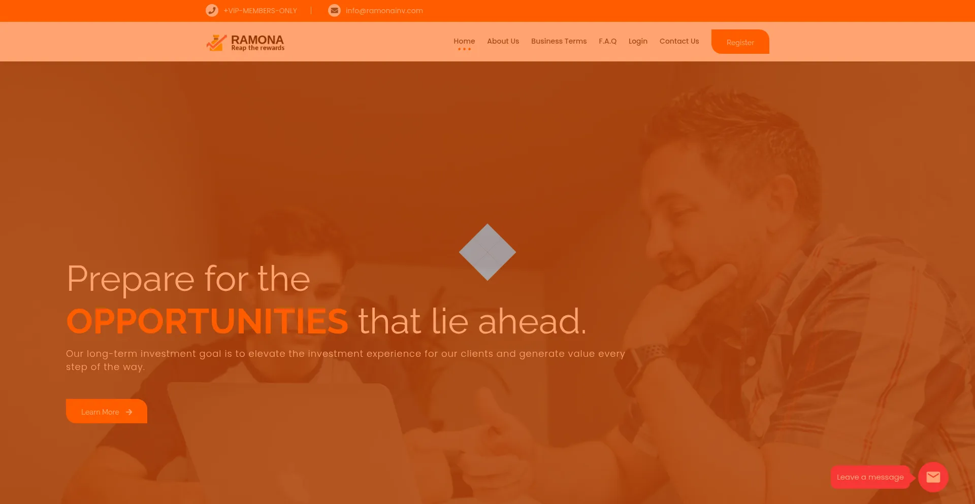 Ramonainv.com Screenshot