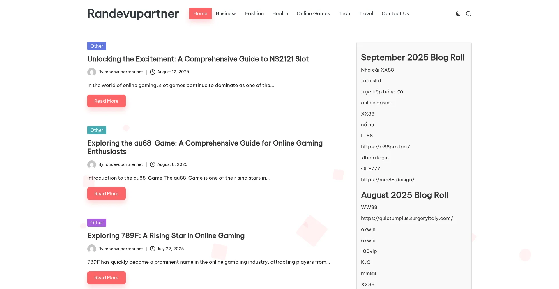 Randevupartner.net Screenshot