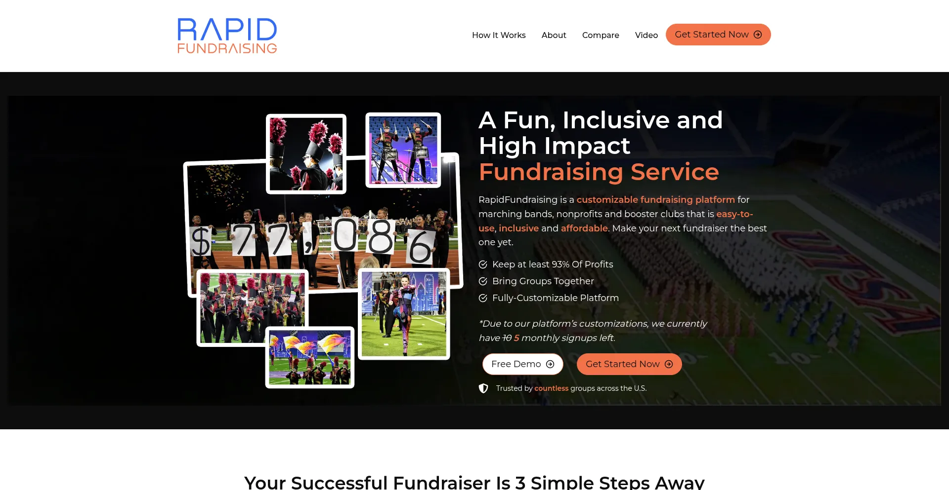 ¿És Seguro y Confiable Rapidfundraising.com?