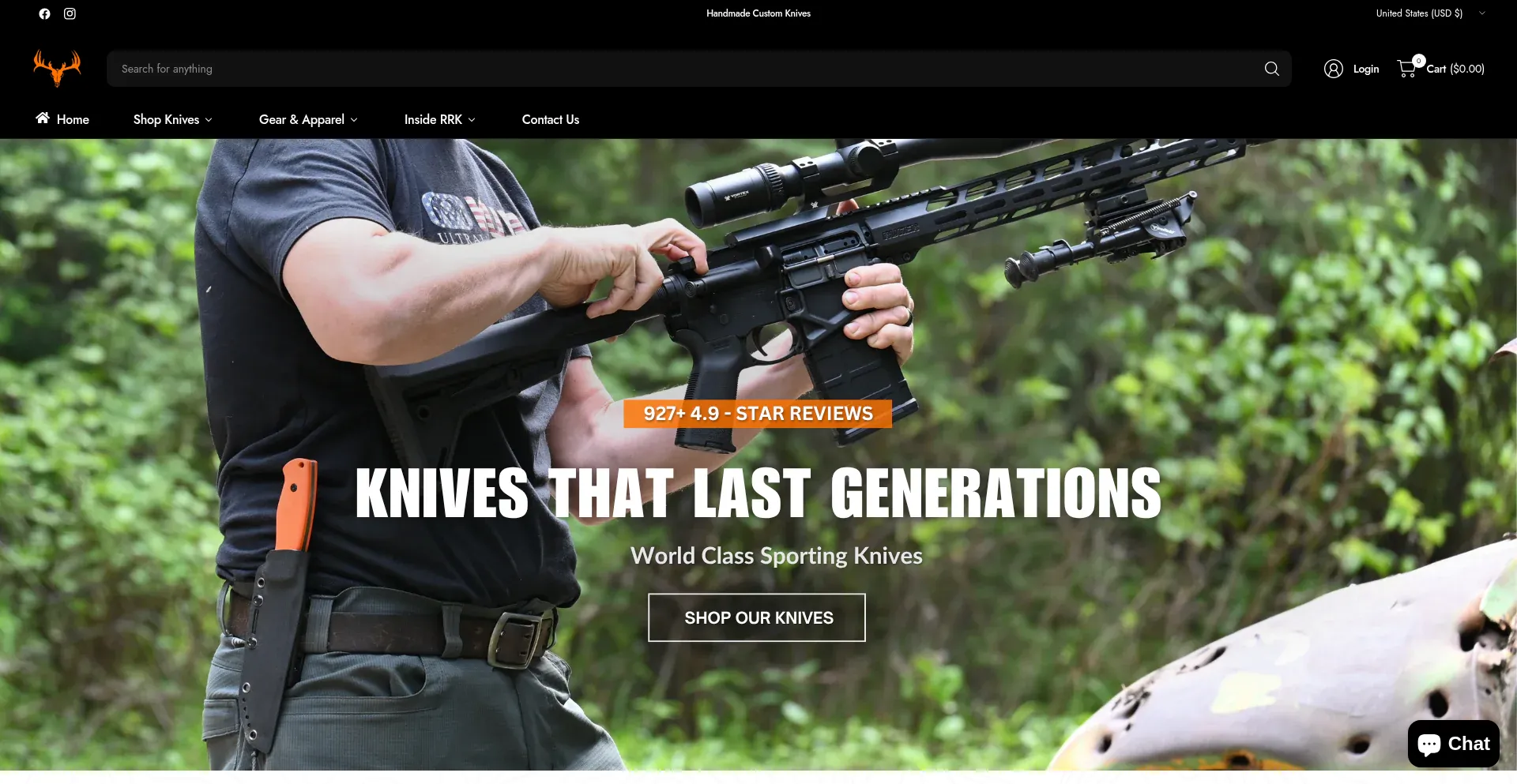 ¿És Seguro y Confiable Rapidriverknifeworks.com?