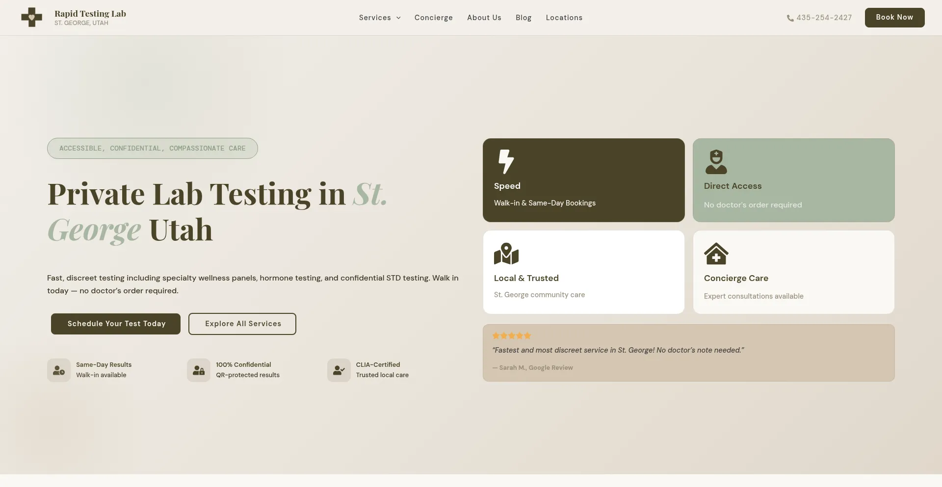 Rapidtestinglab.com