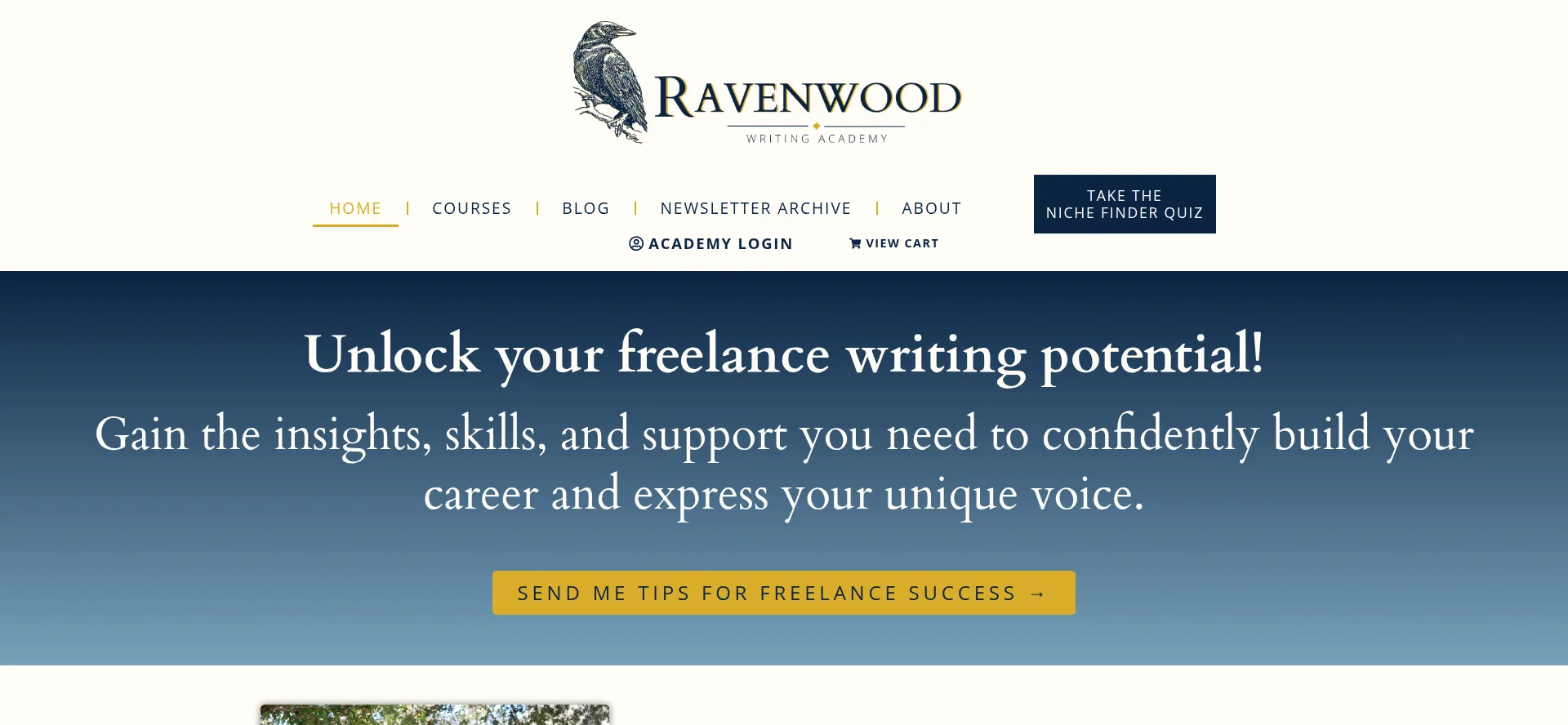 Ravenwoodwriting.com