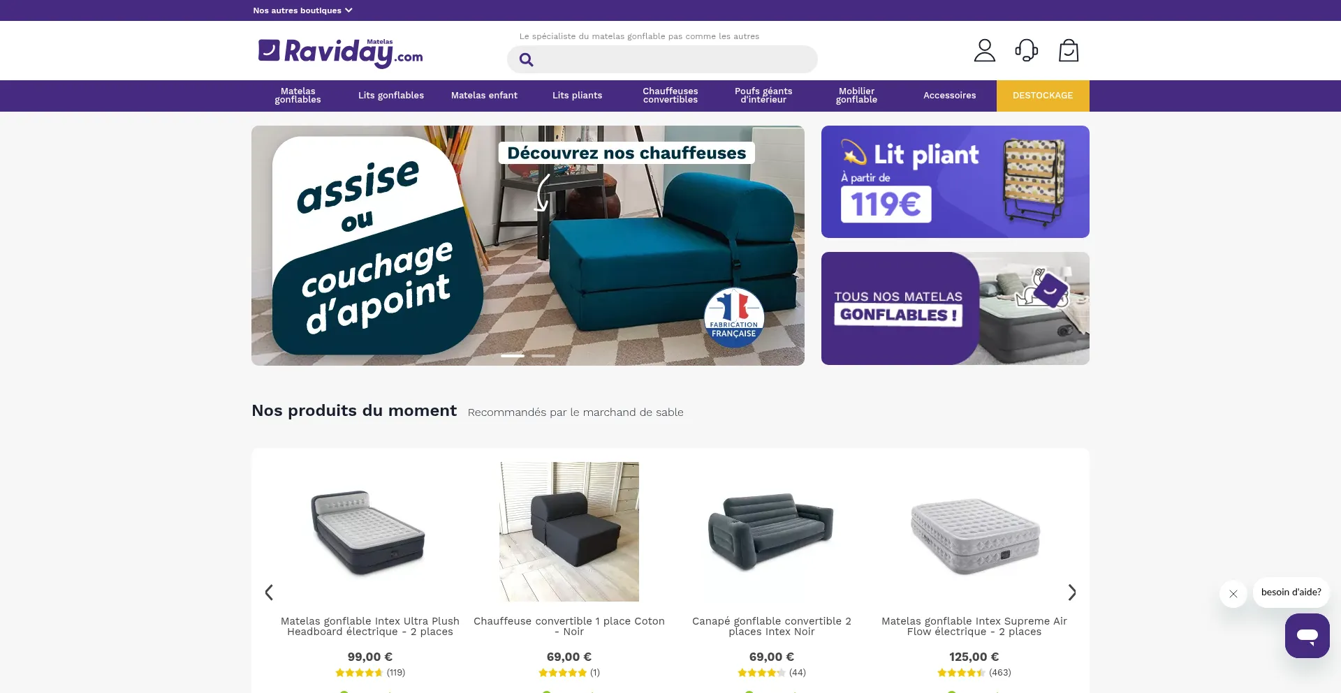 Raviday-matelas.com