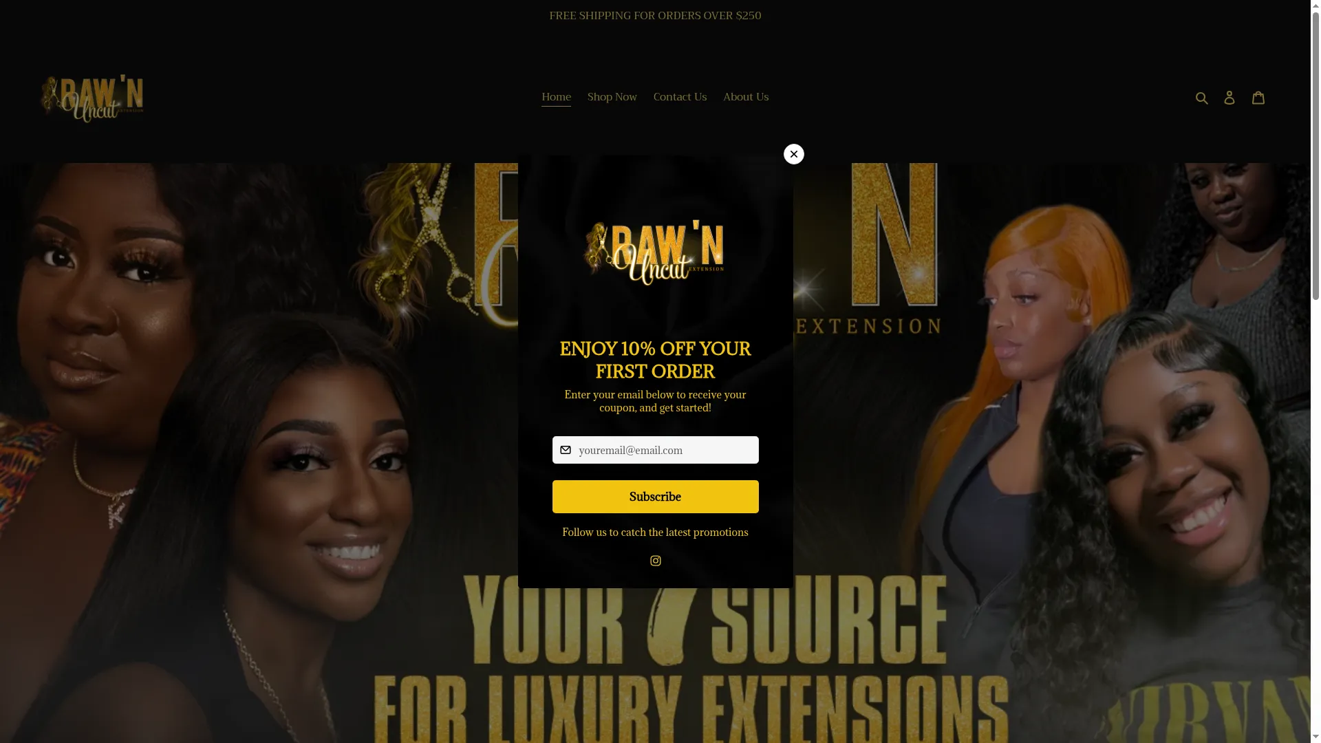 Rawnuncutextension.com