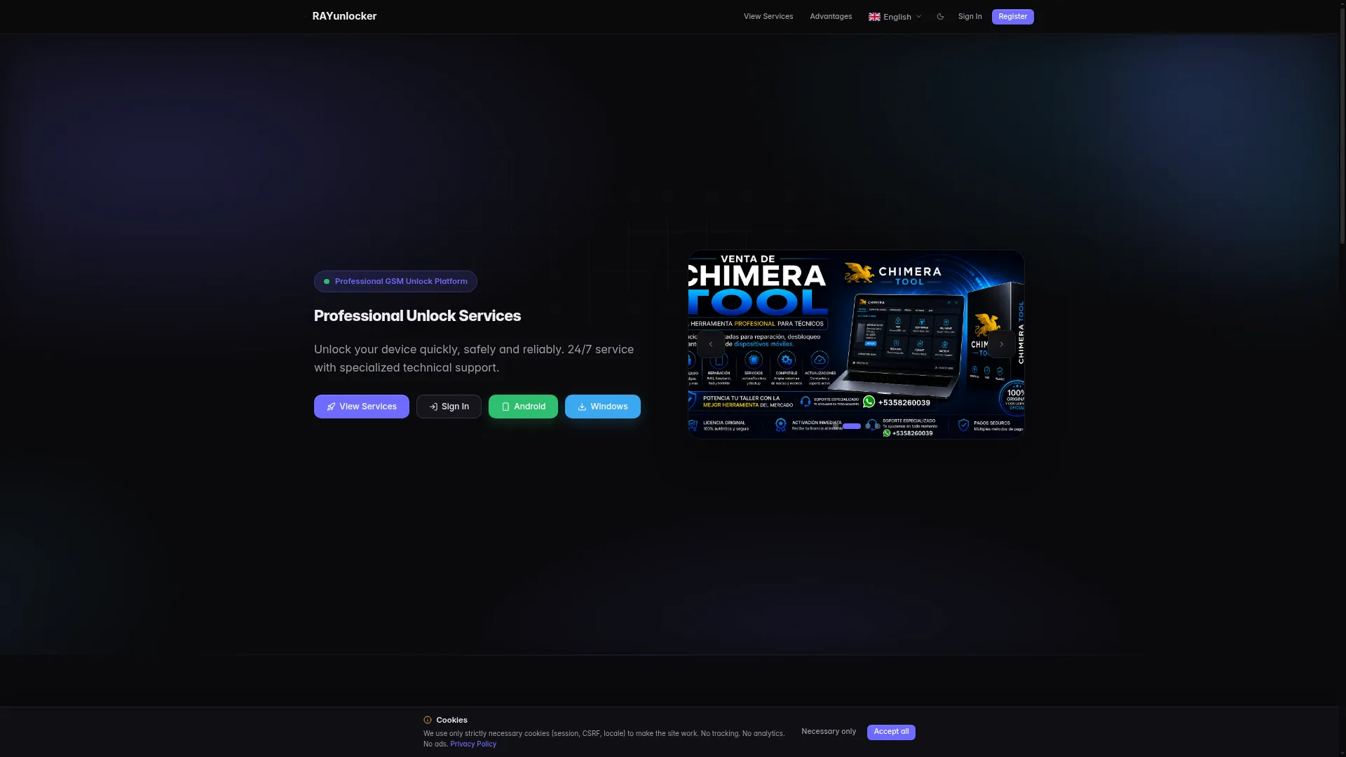 Rayunlocker.com