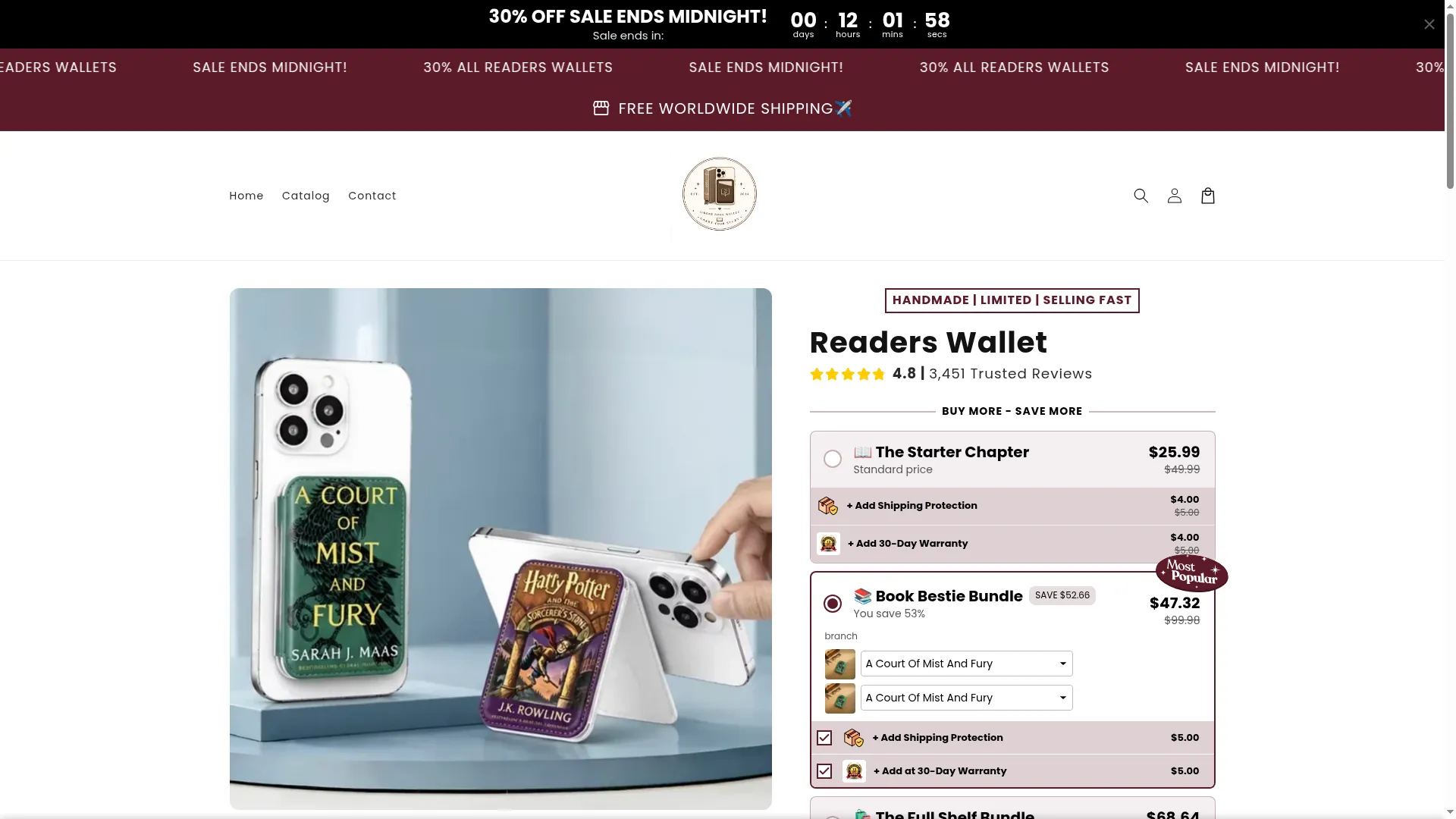 Readersphonewallets.store