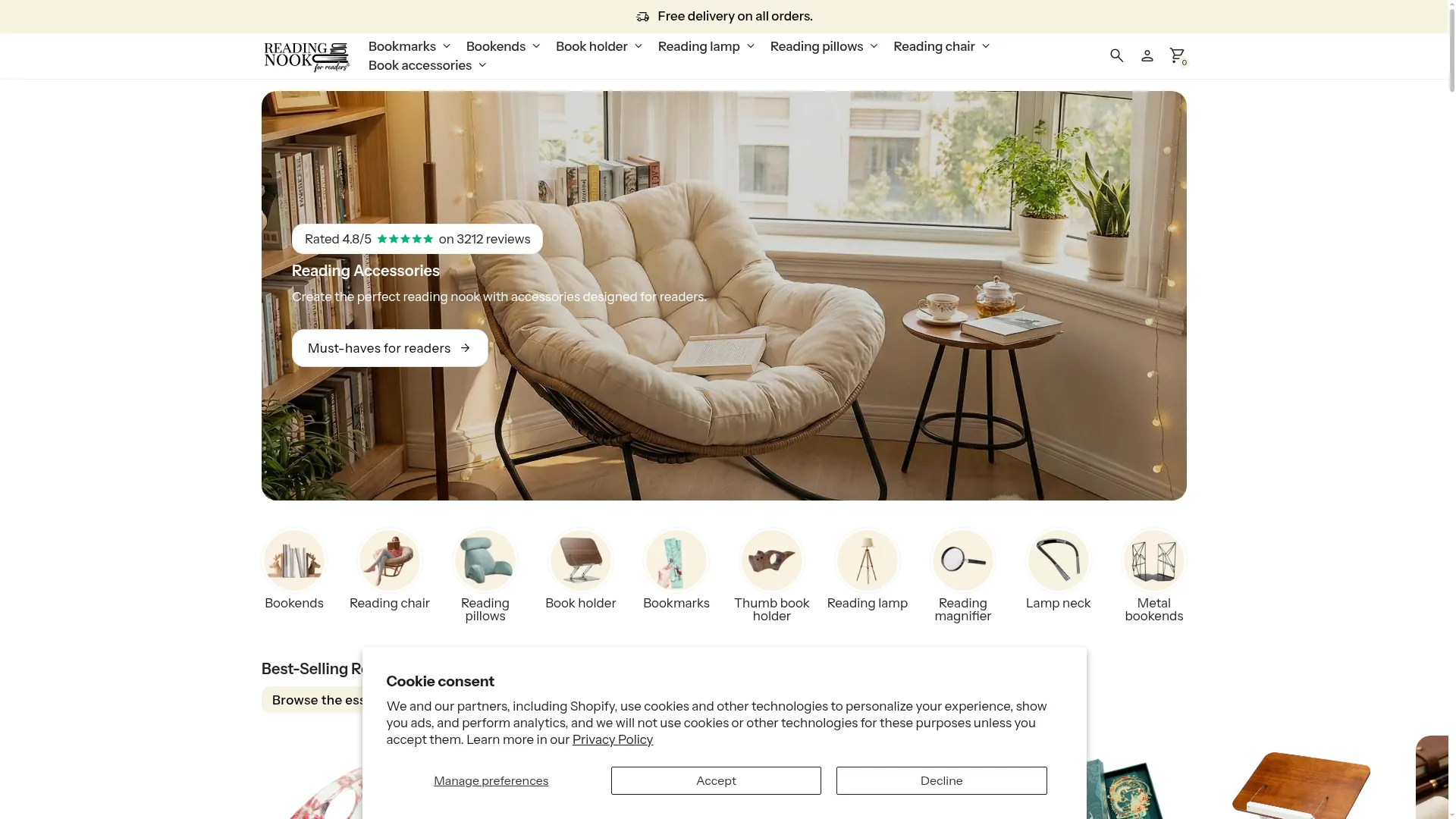 Readingnookr.com
