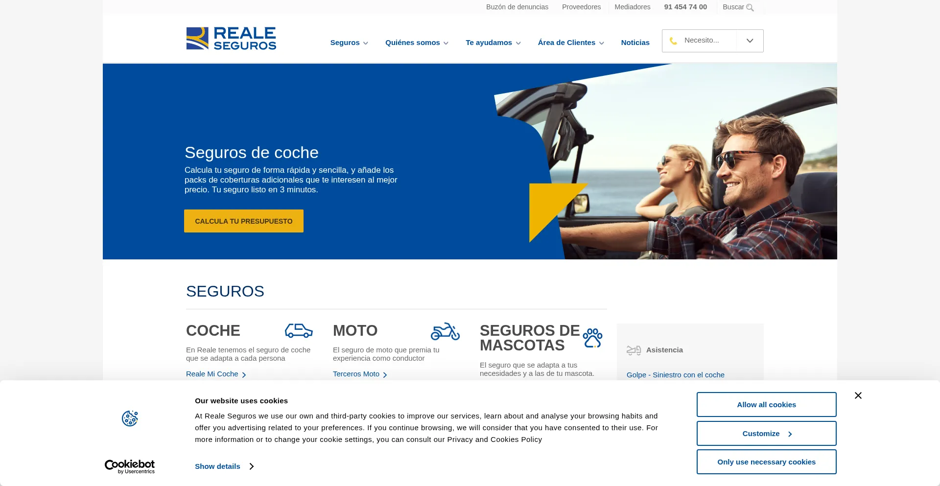 ¿És Seguro y Confiable Reale.es?