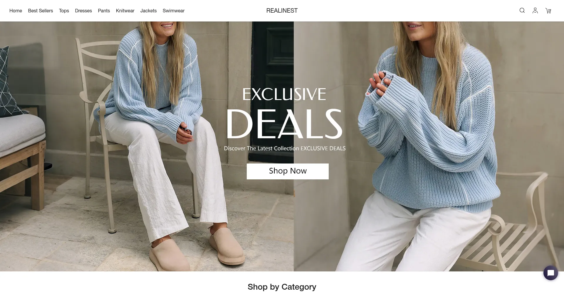 Website screenshot of Realinest.com