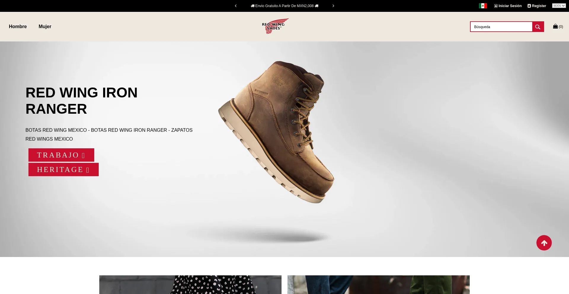 Red-wing-mexico.com