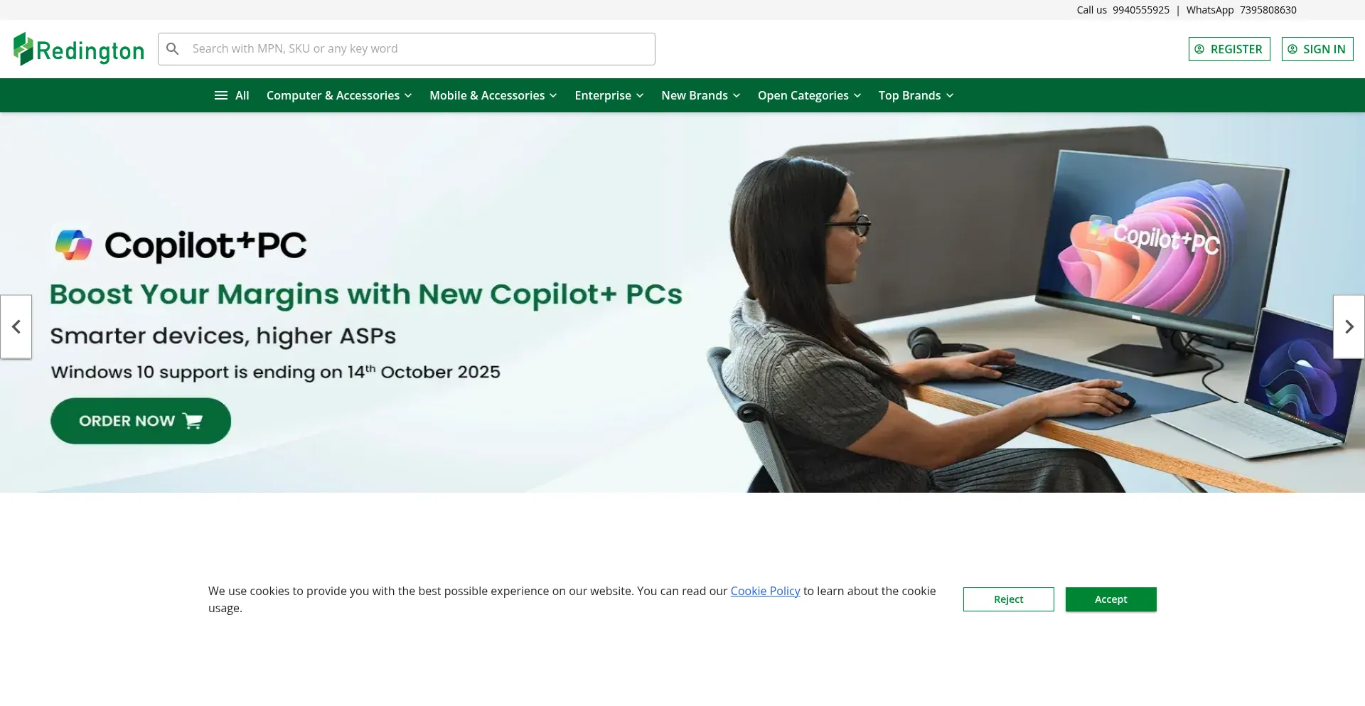 Redingtononline.com Screenshot