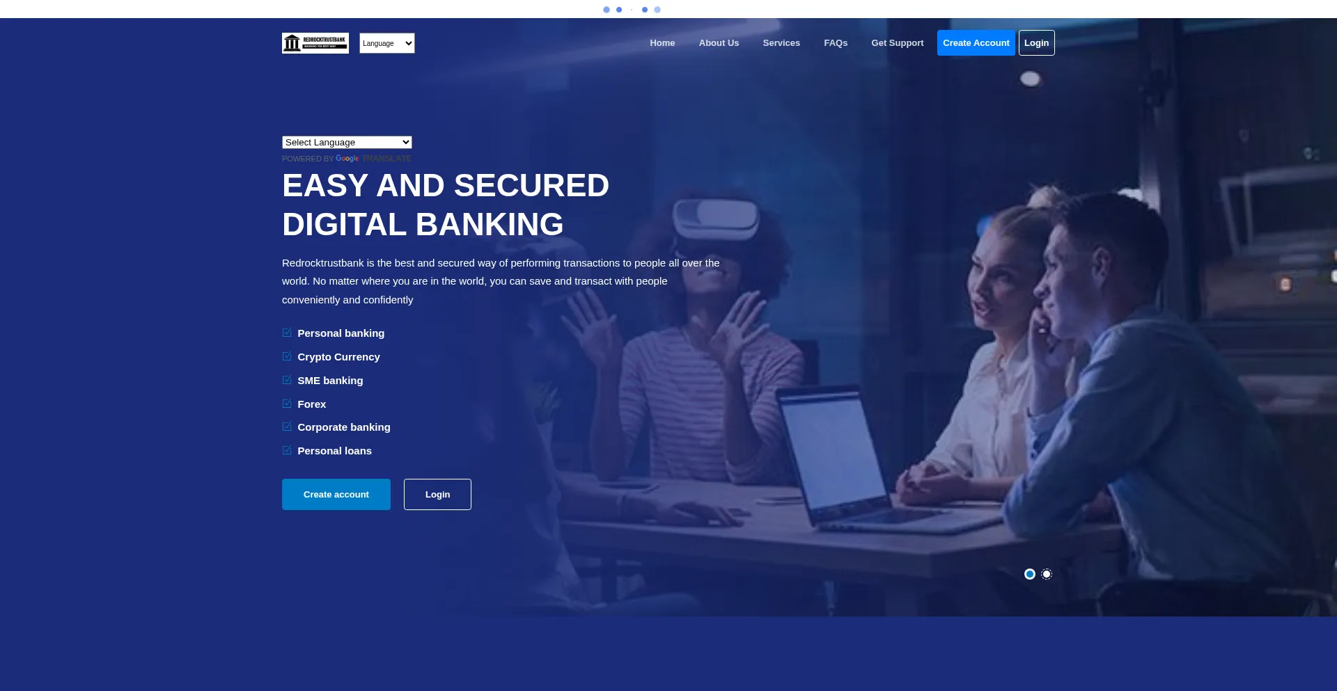 Redrocktrustbank.com