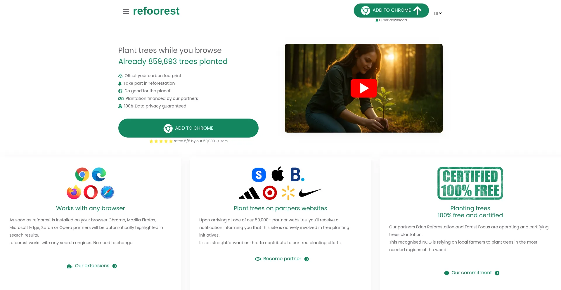 ¿És Seguro y Confiable Refoorest.fr?