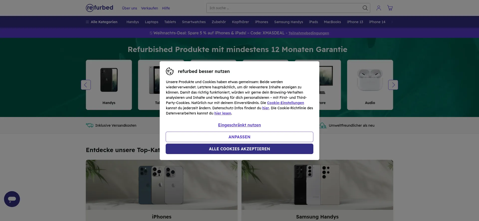 ¿És Seguro y Confiable Refurbed.de?