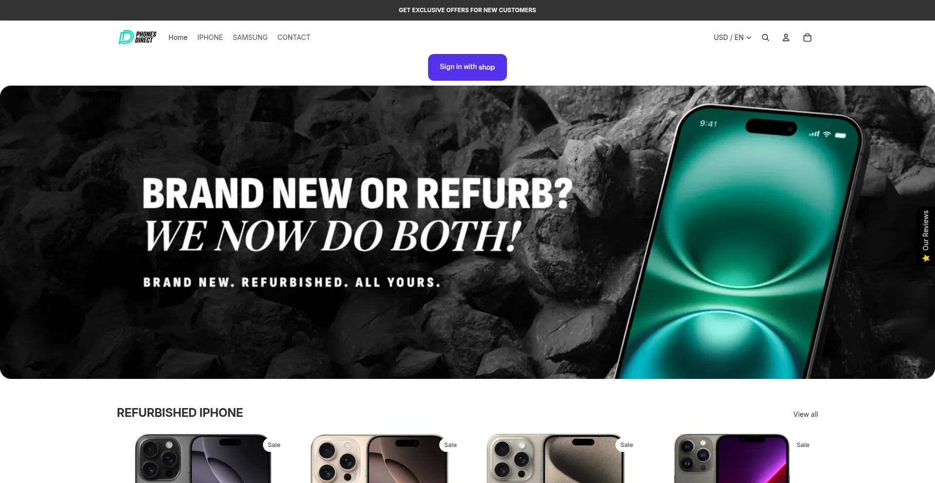 ¿És Seguro y Confiable Refurbishedshopp.top?