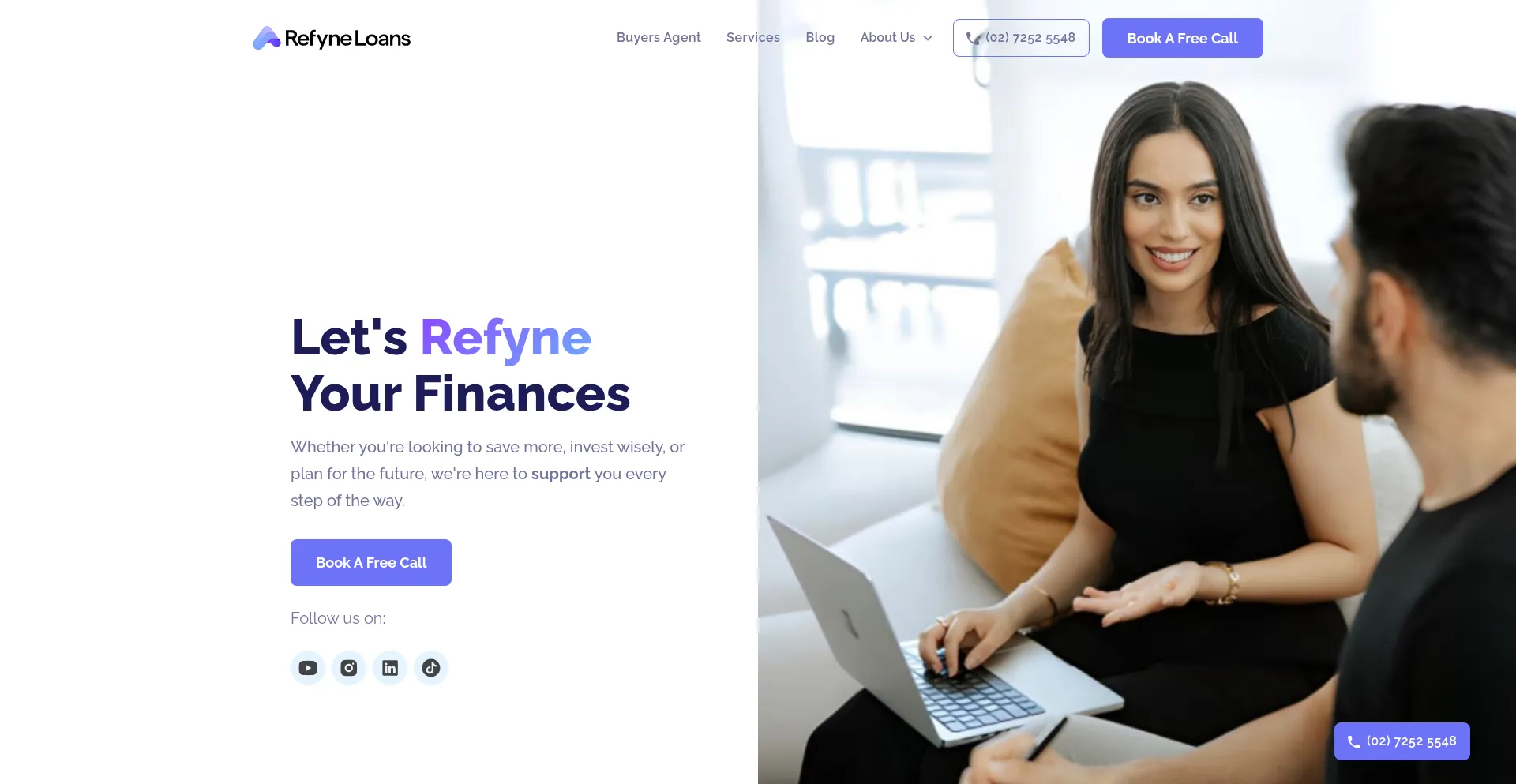 Refyneloans.com.au Screenshot