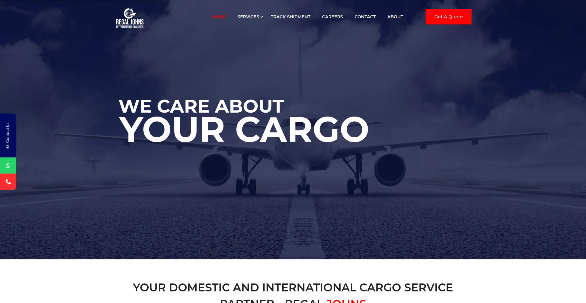 Regaljohnslogistics.com